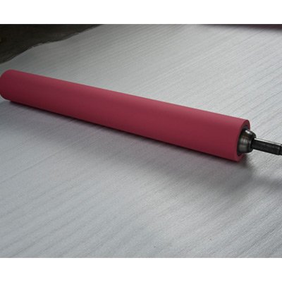 红色丁静胶辊